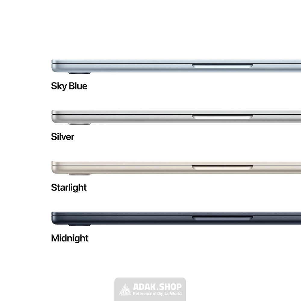 لپ تاپ اپل MacBook Air 13 MW2V3 M4 16GB 1TB 8CORE GPU IPS