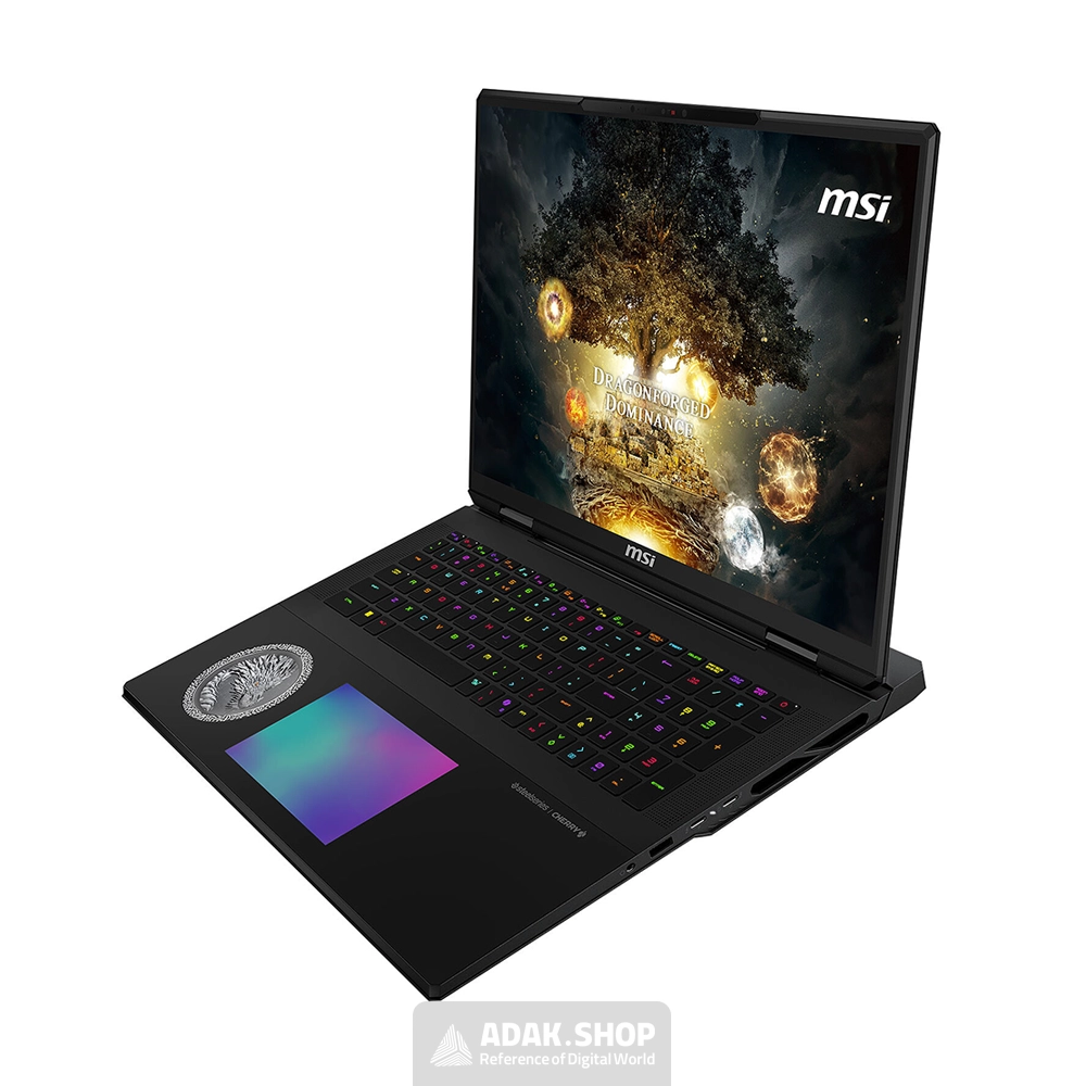 لپ تاپ ام اس آی Titan 18 HX Dragon Edition Norse Myth U9 285HX 96GB 6TB SSD RTX5090 QHD