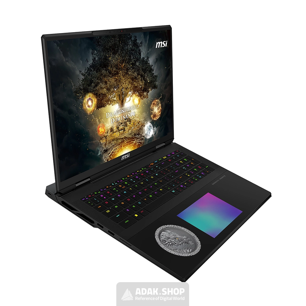 لپ تاپ ام اس آی Titan 18 HX Dragon Edition Norse Myth U9 285HX 96GB 6TB SSD RTX5090 QHD